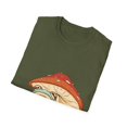 thumbnail image 4 of Men Women Frog Lovers Mushroom Umbrella Rainy Day TShirt, 4 of 4