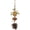 Sepak takraw pine cone, variant on Bird Chew Toy Chewing Small Rattan Balls Parrot Cage Shredder Toy Bird Loofah Toys Foraging Hanging Toy For Squirrels