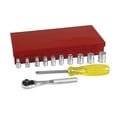 thumbnail image 1 of Juego Dados y Accesorios Cuadro 1/4 pulgadas 13 Pzas Urrea 47110, 1 of 2