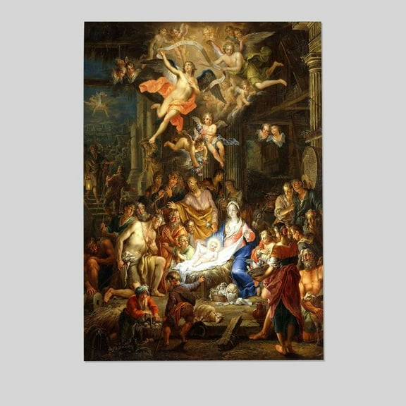 The Nativity 1741 Poster, One Sheet Wall Size 24''x36''-Gategoo