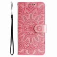 thumbnail image 4 of Funda tipo cartera GANGXUN para iPhone 16 , diseño girasol, cuero PU, soporte, cierre magnético, tarjetero, 4 of 5