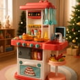 thumbnail image 2 of Cocinita de Juguete para Niños y Niñas Juego Didactico 73 cm de 43 Piezas con Utensilios y  Comida de Juguete Gaon, 2 of 15