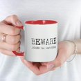 thumbnail image 3 of CafePress - BEWARE JCAHO Is Watching Mug - 11 oz Ceramic Mug - Novelty Coffee Tea Cup, 3 of 3