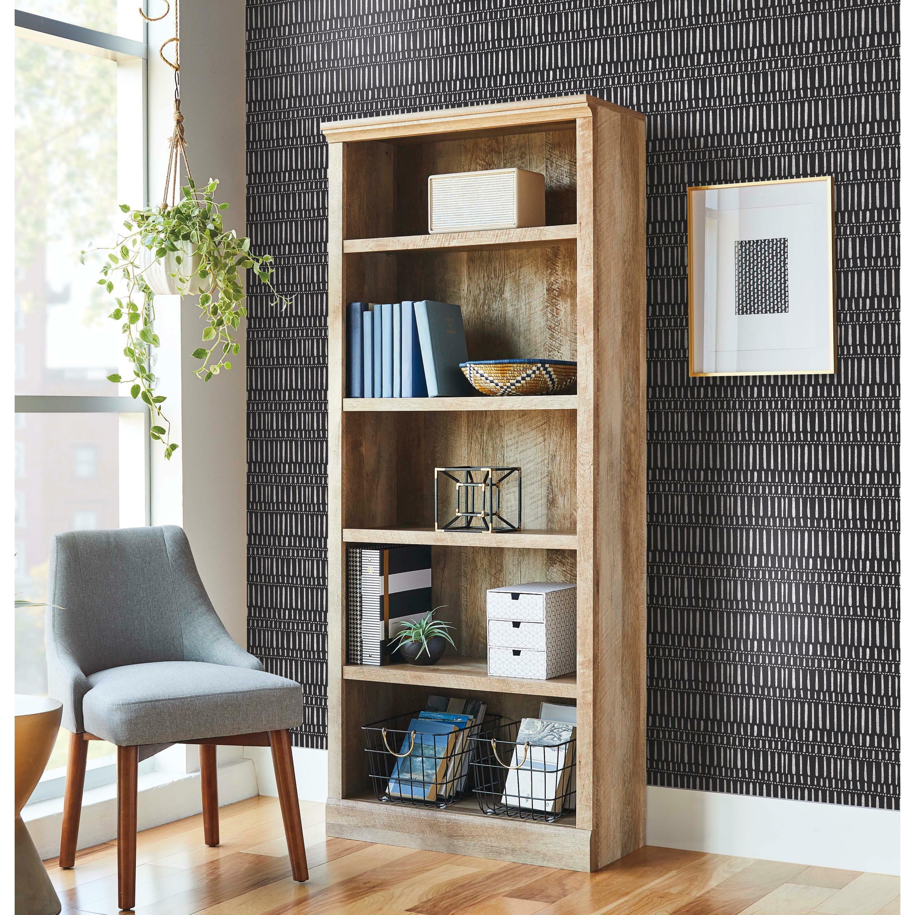 Better Homes & Gardens Gray Peel & Stick Wallpaper, Organic Stripe, 18" x 18.86'