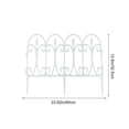 thumbnail image 3 of Plastic Garden Fence Picket Border Panel Lawn Edging Set For Flower Bed Yard Landscaping Outdoor Garden Divider Decor Pathway Tree Ring Fence Holiday Party Home Patio Courtyard Seasonal Garden Decor, 3 of 9