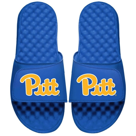 Youth ISlide Royal Pitt Panthers Primary Logo Slide Sandals