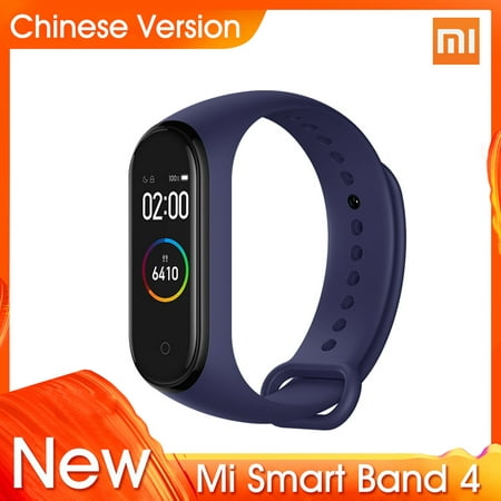 2019 Xiaomi Mi Band 4 Newest Music Smart Bracelet Heart Rate Fitness 0.95” Color AMOLED Screen BT 5.0 135mAh (Best Fitness Tracker For Sleep 2019)