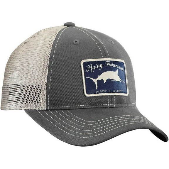 Flying Fisherman Marlin Trucker Hat (Two Colors Available)