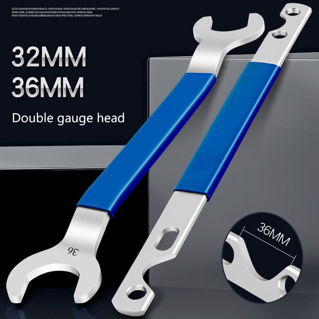 SIEYIO 2Pcs Fan Clutches Wrench Set 32mm 36mm Wrench Water Pumps Pulley Holder Nut Water Removal Fan Clutches Removal Tool