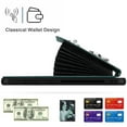 thumbnail image 3 of TECH CIRCLE For Galaxy S23 Plus Wallet Case with Card Holder,360°Rotation Finger Ring Holder Kickstand Protective RFID Blocking PU Leather Flip Cover for Samsung Galaxy S23 Plus 2023,Green, 3 of 7