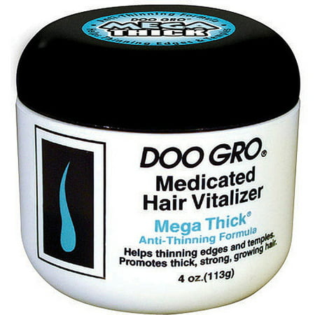 Doo Gro Mega Thick Hair Vitalizer, 4 fl oz (Best Home Remedies For Growing Long Hair)