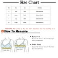 Bigersell Full Coverage Bra Woman Ladies Bra without Underwires Vest