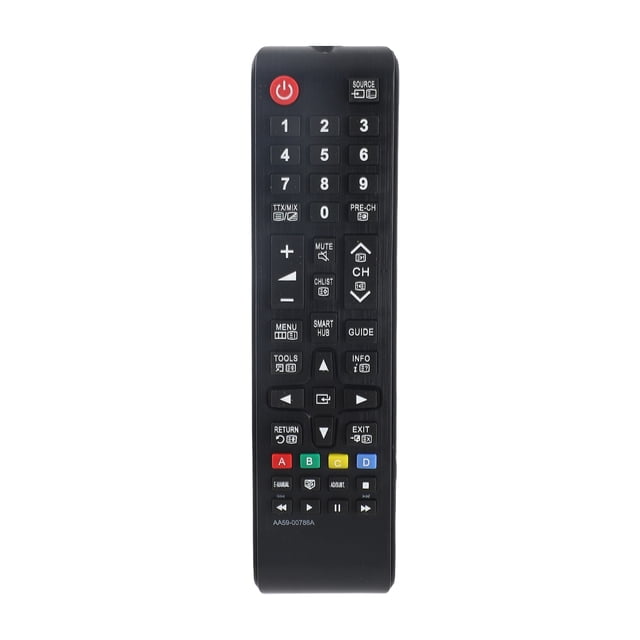 Control remoto de TV inalámbrico inteligente de repuesto para HDTV LED Smart Digital TV negro