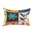 thumbnail image 7 of Yayeee Pillowcase King Size Set of 2 Satin Wrinkle Resistant Pillow Case, Floral Patterns, 7 of 7