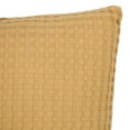 thumbnail image 5 of Mainstays Waffle Knit Pillow, 18" x 18", Yellow, 5 of 8