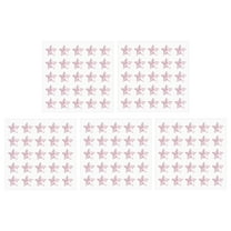 Uxcell Star Stickers, Self Adhesive Acrylic Star Rhinestones Jewel Sticker Sheet for Crafting Nail Decor Pink