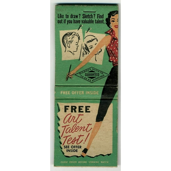 Art Talent Test - CANVAS OR FINE PRINT WALL ART