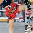 thumbnail image 3 of Pantalones cortos de boxeo Pantalones cortos antifricción de Muay Thai Kickboxing para hombres, 3 of 5