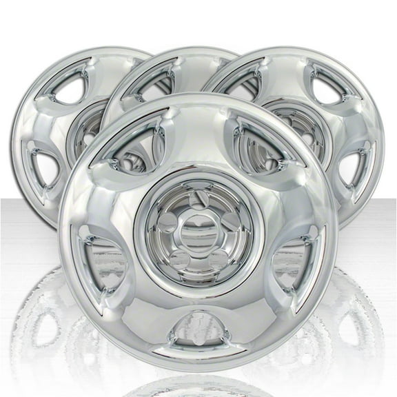 Set of Four 17" Chrome ABS Wheel Skin Covers for 2007-2011 Honda CR-V LX