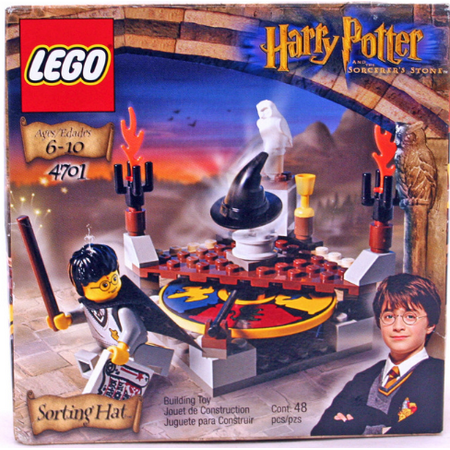 LEGO Harry Potter Sorting Hat 4701 New in sealed box. Expect some shelfwear due to