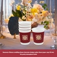 thumbnail image 4 of ifundom 20pcs Disposable Wedding Paper Cups Thickened Paper Cups for Outdoor Parties Receptions and Special Events, 4 of 6