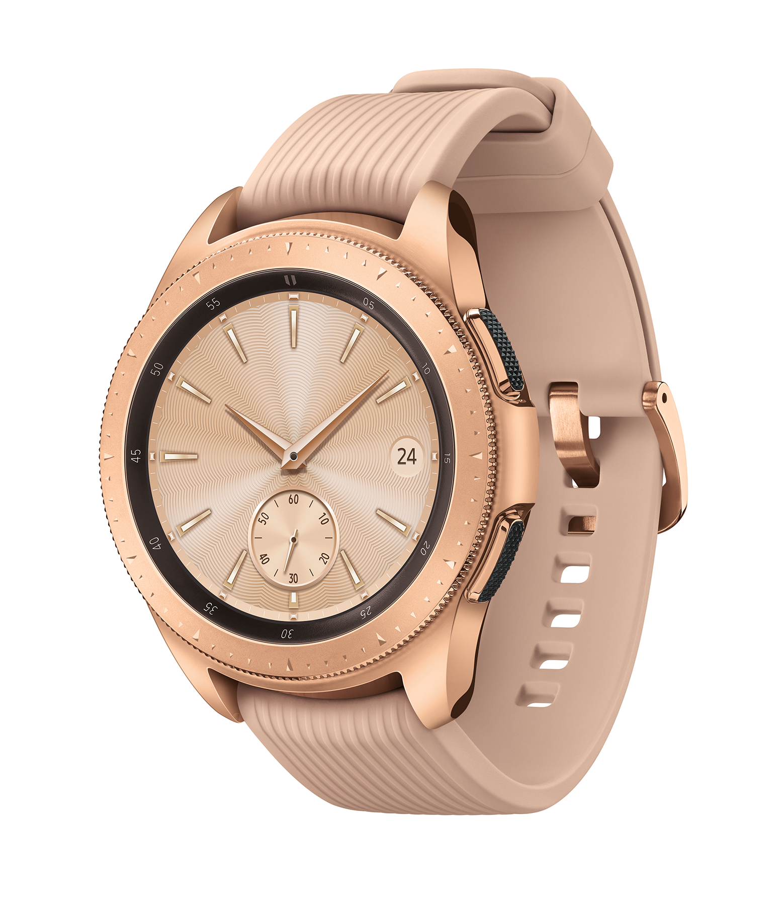SAMSUNG Galaxy Watch - Bluetooth Smart Watch (42 mm) - Rose Gold - SM-R810NZDAXAR - image 4 of 15