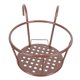 thumbnail image 5 of unbranded Balcony Hanging Planter Coffee Metal Flowerpot Rack for Home Garden Storage and Decor, 5 of 8