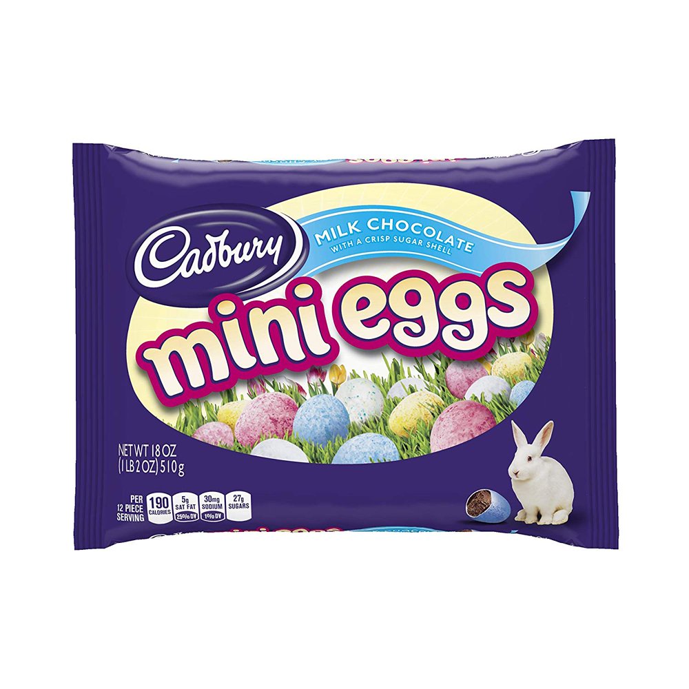 Cadbury Chocolate Candy coded Mini Eggs, 18Ounce Packages (Pack of 3