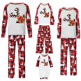 thumbnail image 4 of Pyjamas pour Adolescentes Parent-Enfant Ensemble de Noël Chaud Imprimé Tenue d'Intérieur Pyjamas Ensemble Deux Pièces pour Enfant Pyjamas de Noël Assortis en Liquidation, 4 of 6