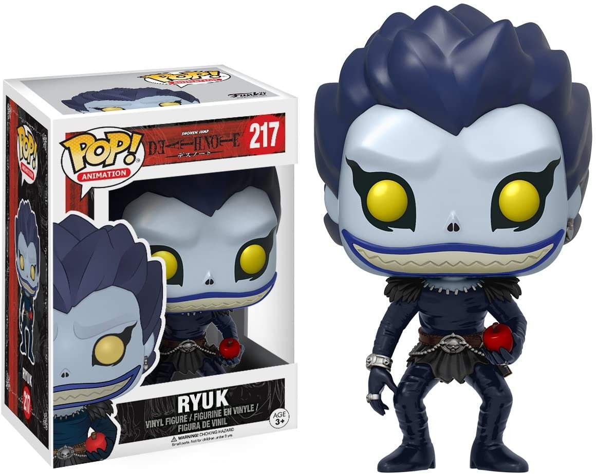 Funko Pop！Death Note Ryuk #217 Vaulted Extremely Rare Retired With Protector 