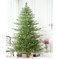 thumbnail image 3 of AMERZEST 6 FT Unlit Aspen Fir Artificial Christmas Tree,Hinged/Feel Real/No Lights Xmas Tree, 3 of 4