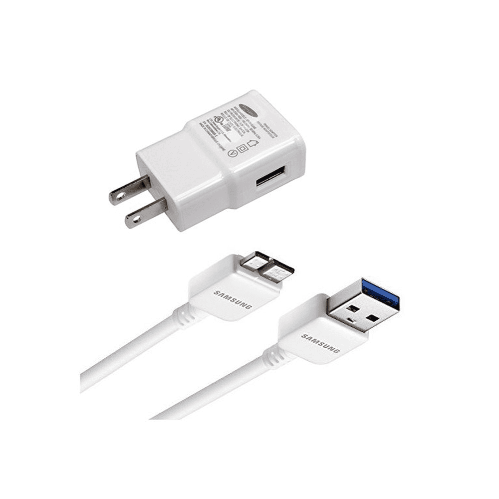 Samsung Wall Charger Home Travel Charging Adapter for Samsung (White)(NonRetail Packaging