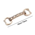 thumbnail image 5 of 1Pc Metal Shoe Chain New Fashion Alloy Shoes Buckles DIY Shoes Bag Belt Buckle Decoration Garment Hardware Clothing Accessories A-4, 5 of 6