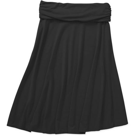 Concepts Women's Knit Foldover Skirt