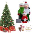 thumbnail image 2 of De Árbol De Navidad Portátil Familia Diy Nombre Sonriente Santa Claus Adornos Colgantes Para Colgar En Ramas De Árboles Ventanas 2021 Colgante Advancent HA044555-01, 2 of 6