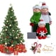 thumbnail image 2 of De Árbol De Navidad Portátil Familia Diy Nombre Sonriente Santa Claus Adornos Colgantes Para Colgar En Ramas De Árboles Ventanas 2021 Colgante Serendint HA044555-01, 2 of 6