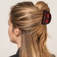 thumbnail image 3 of Elegant Plaid Hair Clip for Women Stylish Non- Barrettes Fashion Hair Accessories Trendy Hairpins for Daily Use, 3 of 3