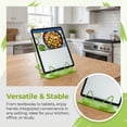 thumbnail image 4 of Adjustable Book Stand, Foldable Plastic Reading Holder with Multi-Angle Viewing for Cookbooks, Tablets, Documents and Desktop Use, 4 of 6