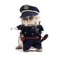 thumbnail image 1 of Disfraz de Mascota Estilo Policía Perro Jeans Ropa Gato Apariencia Divertida,11 Feliz Sencillez, 1 of 5
