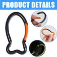 thumbnail image 3 of Yokua 4Pcs Fish Shape Carabiner Clip KeyRings Keychains Metal Spring Snap Hook, 3 of 13