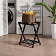 thumbnail image 2 of Raya Porte-Bagages avec Étagère, Noir, 2 of 16