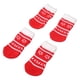 thumbnail image 5 of Calcetines antideslizantes para gatos, 4 calcetines navideños para cachorros, calcetines para perros, protectores de patas para mascotas, meticulosamente diseñados, 5 of 9