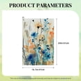 thumbnail image 6 of ONETECH Flowers Grass Watercolor Golf Towel Great Gift Idea 24x16in 2PC, 6 of 7