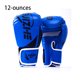 thumbnail image 5 of Advancent 1 par de guantes de boxeo acolchados para hombres y mujeres, práctica de entrenamiento de ejercicio, mitones transpirables ajustables, Boxeo Azul 12oz, 5 of 6