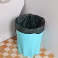 thumbnail image 6 of 1 Rolls 13Bags/Roll Household Trash Can Bin Black 40x50cm Garbage Bag Rubbish Bag Disposable Plastic Bags, 6 of 8
