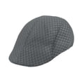thumbnail image 4 of Gorra plana de malla para hombre Gris oscuro, 4 of 10