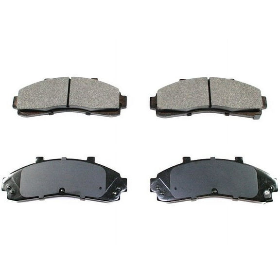 Front Brake Pad Set - Compatible with 1995 - 2002 Ford Ranger 1996 1997 1998 1999 2000 2001