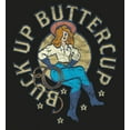 thumbnail image 2 of Buck Up Buttercup Adult Black Crew Neck Short Sleee Tee-XS, 2 of 2