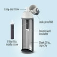 thumbnail image 6 of Brita Premium Stainless Steel Leak Proof Filtered Water Bottle, Carbon, 20 oz, 6 of 9
