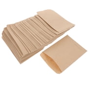 SENSETH 100Pcs Seed Packets Seed Storage Bags Kraft Paper Seed Envelopes Seed Saving Paper Envelopes